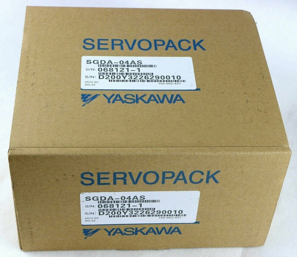 new 1PCS  YASKAWA SGDA-04AS SGDA04AS Servo Driver In Box ping