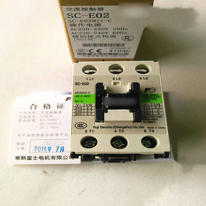 new Fuji SC-E02 220VAC Contactor 1PC SCE02 - FUJI