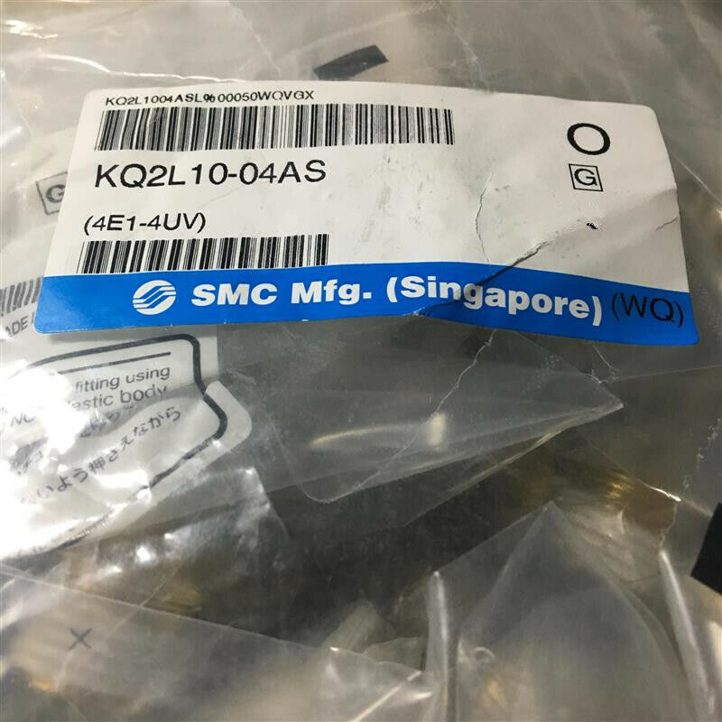 new 5PCS SMC KQ2L10-04AS Fittings KQ2L1004AS - SMC
