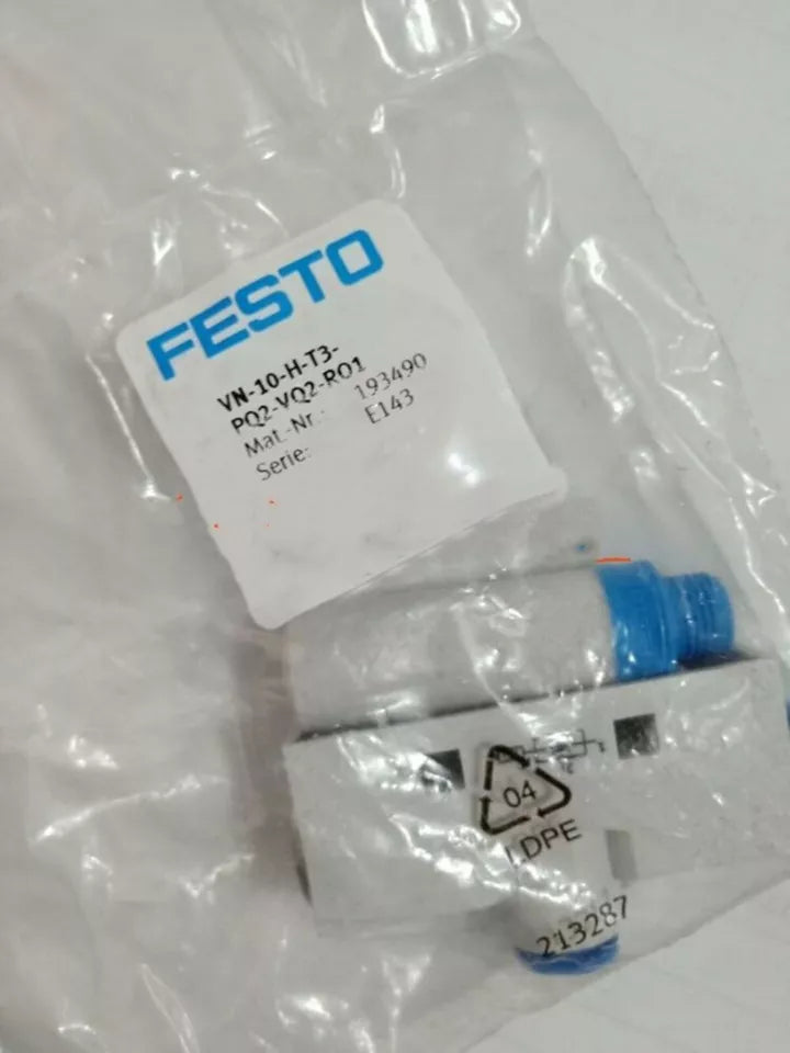 new Festo VN-10-H-T3-PQ2-VQ2-RO1 193490 Vacuum Generator One - FESTO