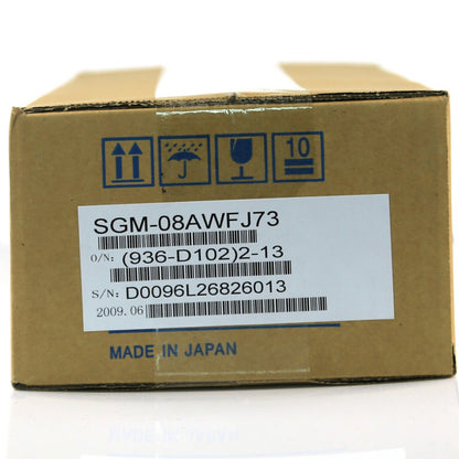 new 1PC Yaskawa SGM-08AWFJ73 Servo Motor In Box ping