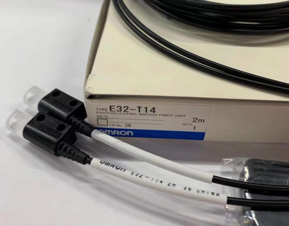 Omron E32-T14 Fiber Optic Sensor: One - OMRON