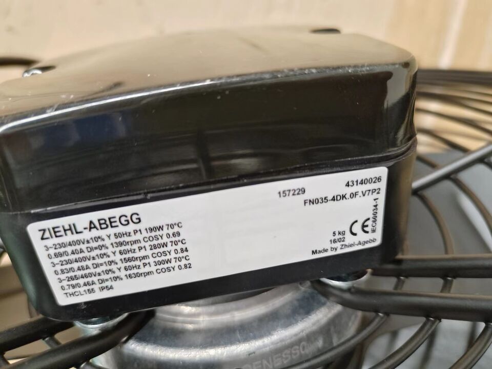 new 1PC ziehl-abegg FN035-4DK.0F.V7P2 Centrifugal Fan FN0354DK.0F.V7P2 - ZIEHL-ABBEGG