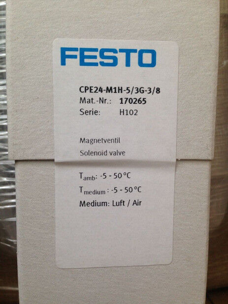Festo CPE24M1H5/3G3/8 - FESTO