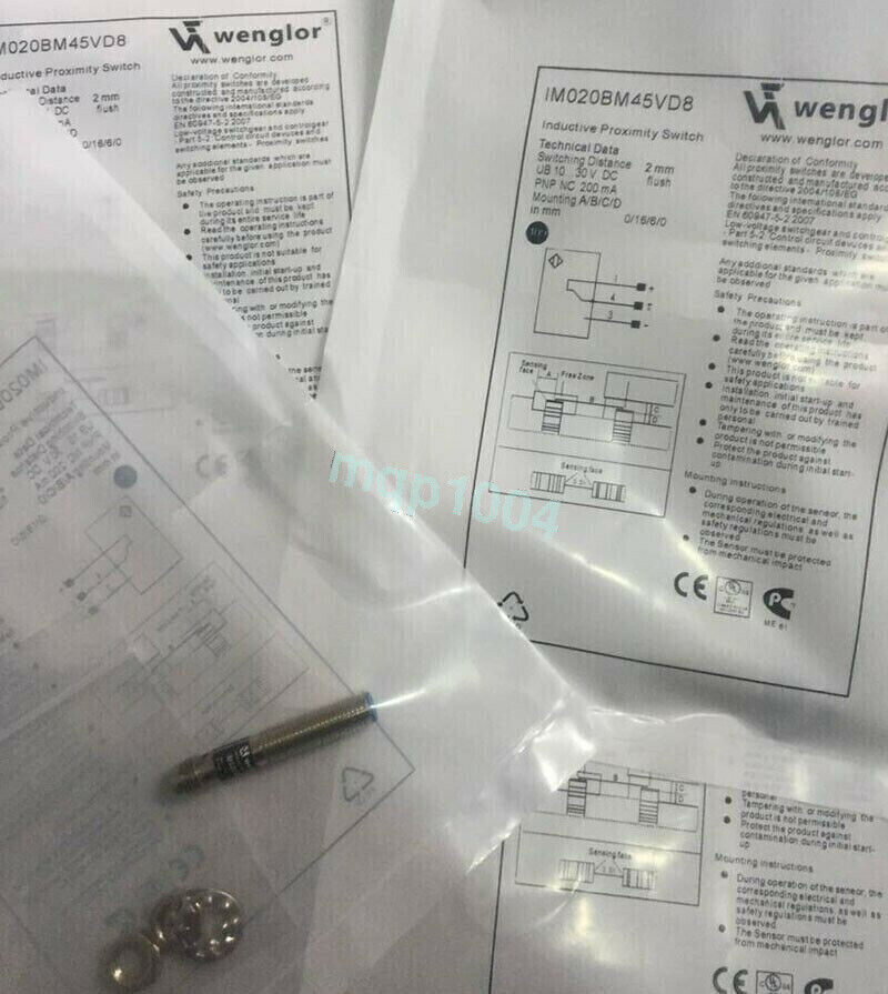 Wenglor 1PC Smart Home Proximity Switch IM020BM45VD8 - WENGLOR
