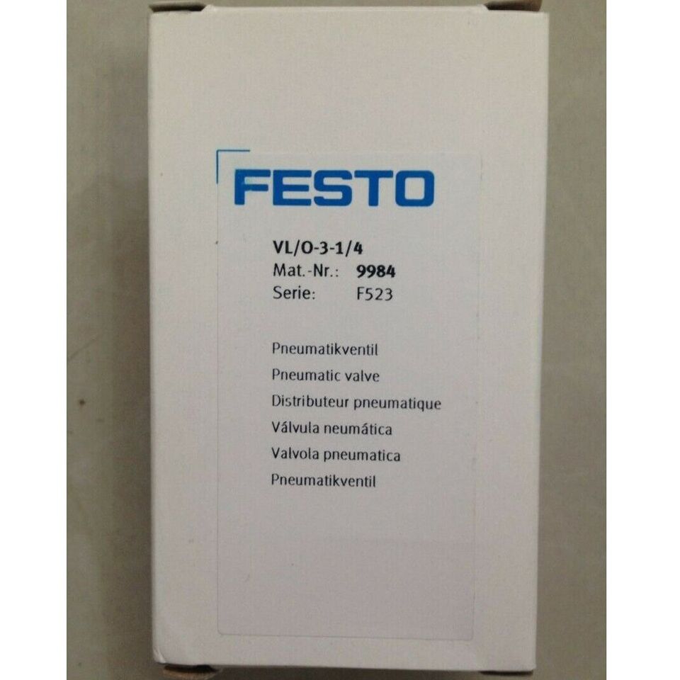 Festo VL/O31/4 Pneumatic Valve - Industrial Uses - FESTO