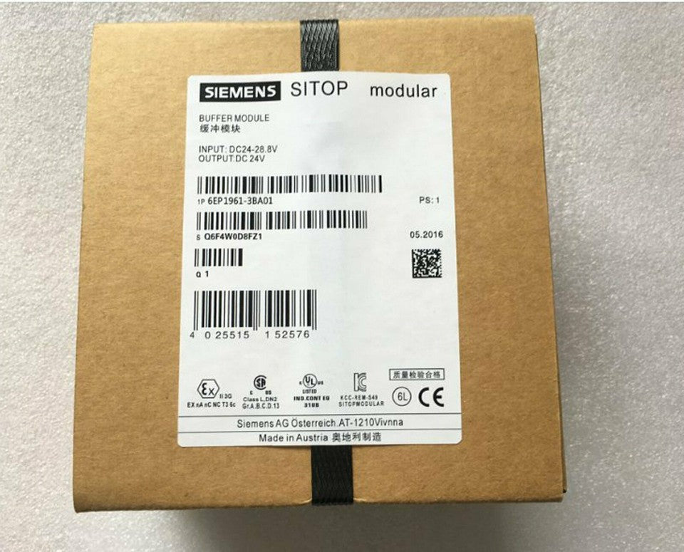 new 1PC  Siemens 6EP1961-3BA01 SITOP Modular Buffer Module ping