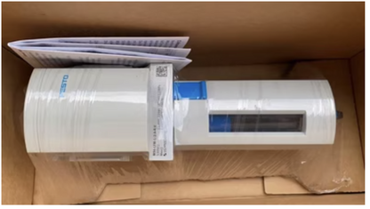 Festo Fine Filter, 1PC, Motorised Filter, 500 µm, 0.1–10 kHz, −40°C to 80°C, AC 12V - FESTO