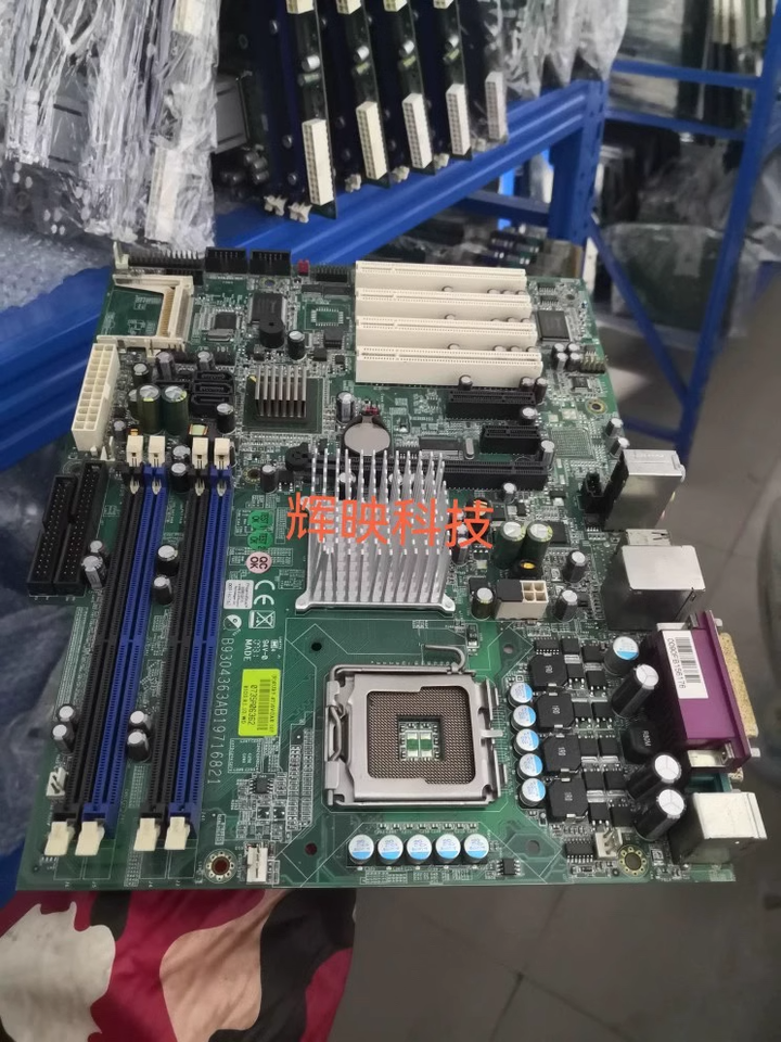 used Portwell (R) RUBY-9716VGAR industrial control motherboard - PORTWELL