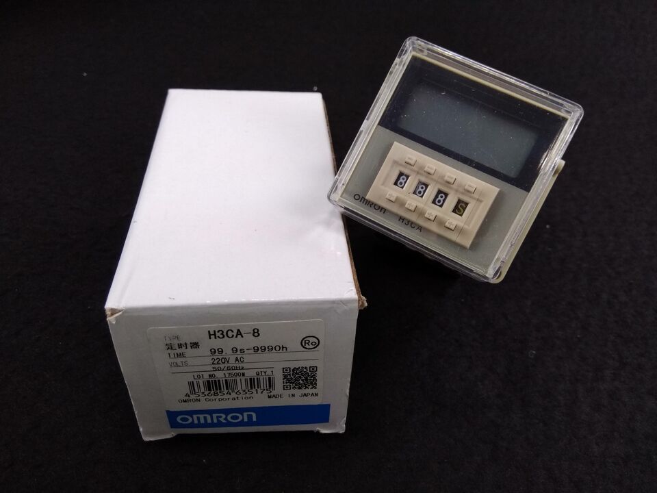 Omron H3CA8 Timer 1PC H3CA-8 Solid-State Timer with Energy Efficiency and Smart Features - OMRON