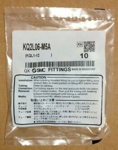 new 10PCS SMC KQ2L06-M5A Fittings KQ2L06M5A - SMC