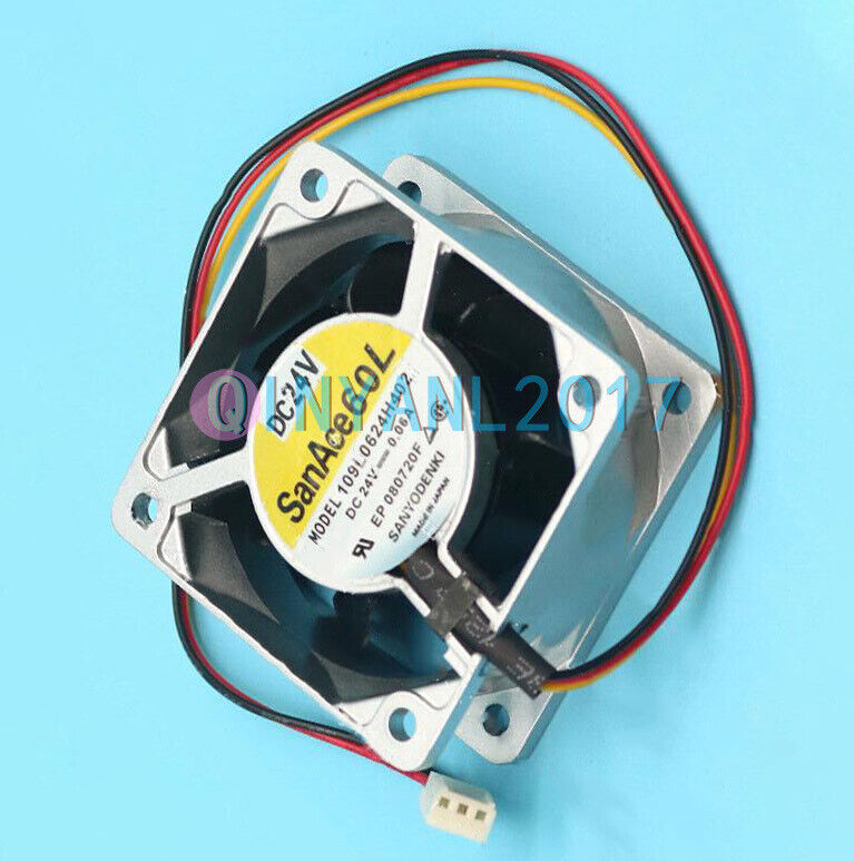 new Qty:1pc aluminum frame DC fan 109L0624H402 DC24V - KOEED