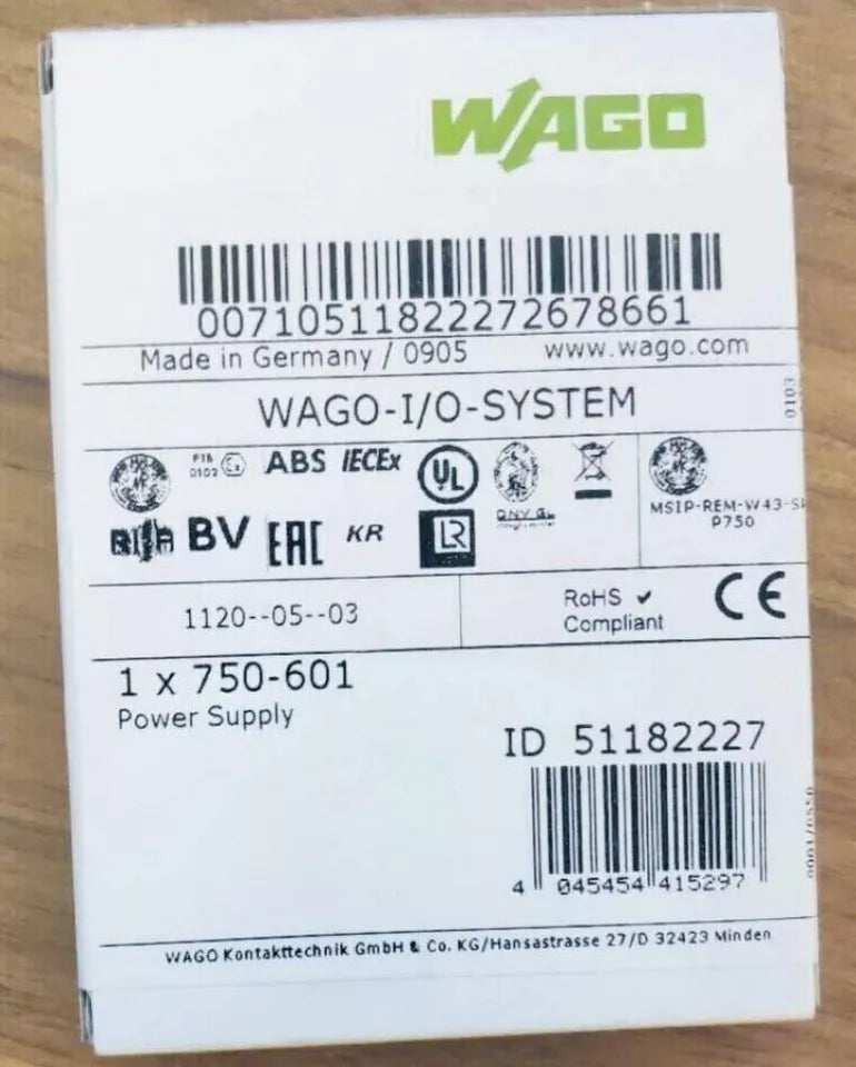 new 1PC WAGO 750-601 Analog PLC Module In Box 750601 - WAGO