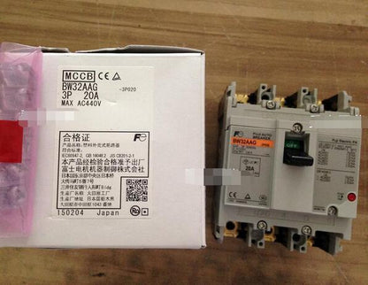 new Fuji BW32AAG 3P 20A Circuit Breaker 1PC - FUJI