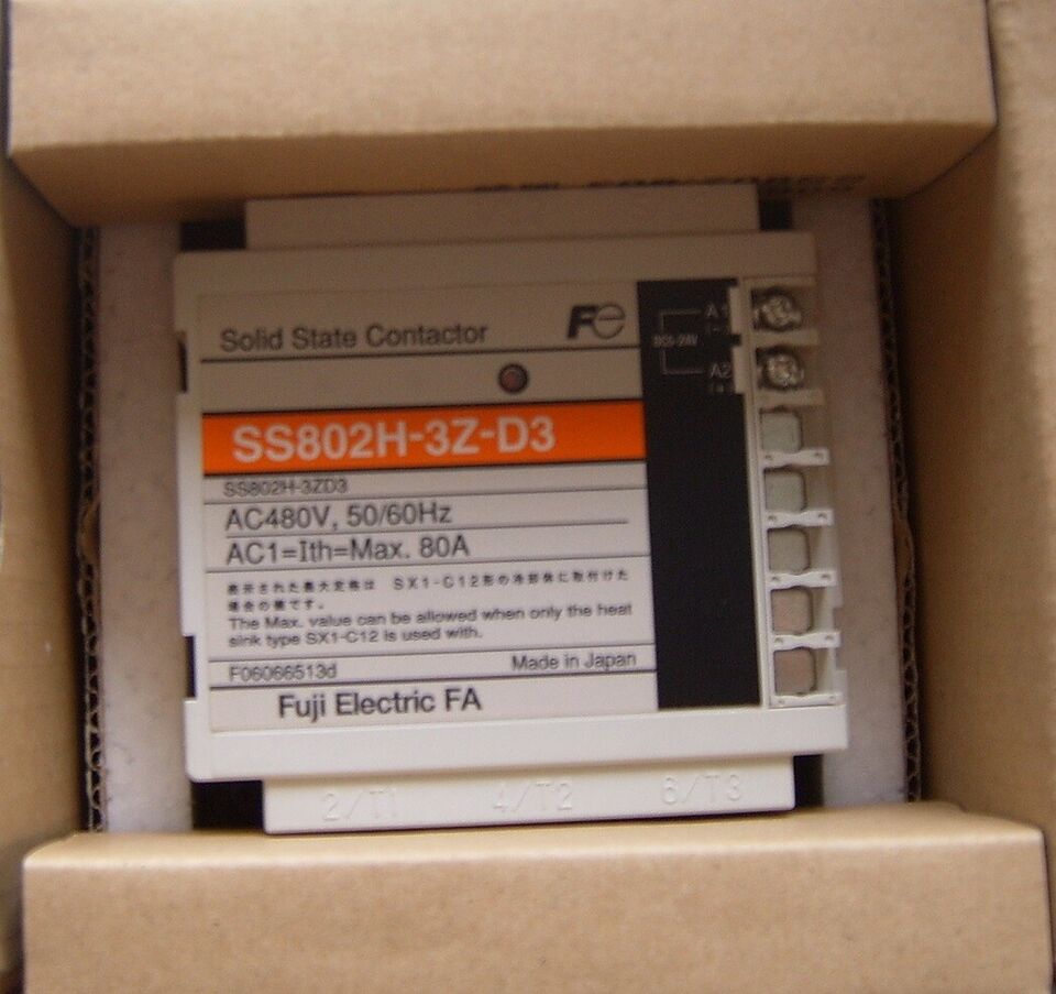 new 1PC FUJI SS802H-3Z-D3 Solid State Relay In Box ping - FUJI