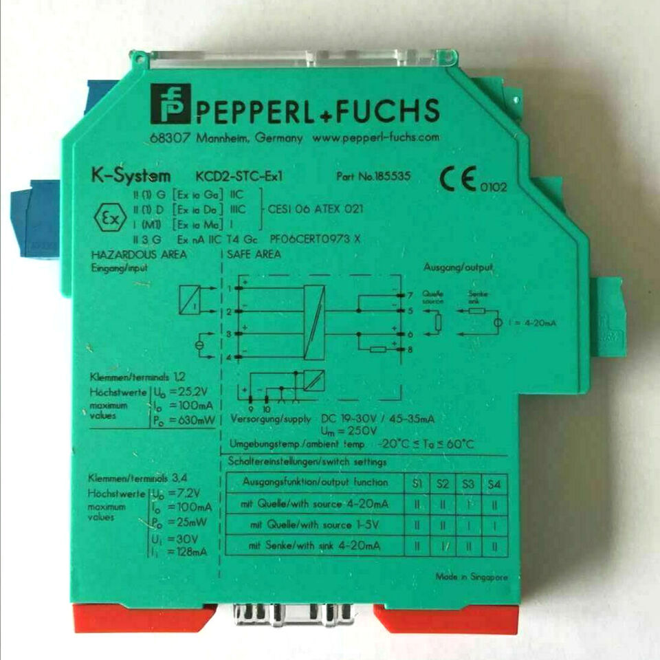 new 1PC Pepperl+Fuchs KCD2-STC-EX1 Safety Barrier ping - PEPPERL+FUCHS