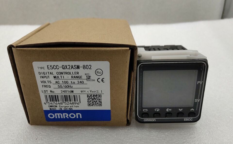 New 1PC Omron E5CC-QX2ASM-802 Temperature Controller - OMRON