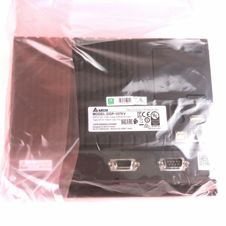 Delta Touch Panel HMI DOP-107EV 1PCS IN BOX 1024x1744 pixels 10-bit color 0.3mm thin 100% accurate 1-year warranty $999.99 - DELTA TOUCH PANEL HMI