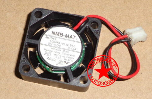 new NMB-MAT 1004KL-01W-B50 DC 5V 0.18A 2.5CM 2-Pin cooling fan