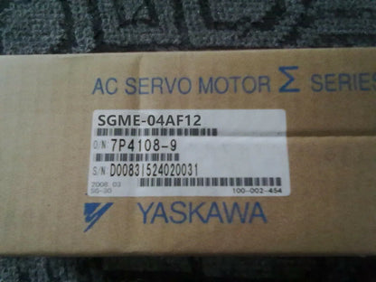 new 1PC YASKAWA SGME-04AF12 Servo Motor SGME04AF12 In Box ping