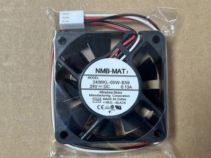 new 1PC 0.13A 3Pin 60*60*15MM 2406KL-05W-B59 DC 24V - BD