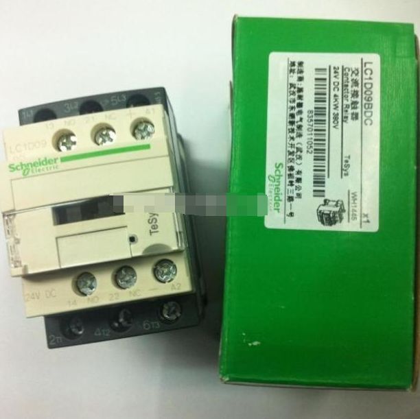 1PC Schneider LC1D09BDC DC24V Contactor - SCHNEIDER