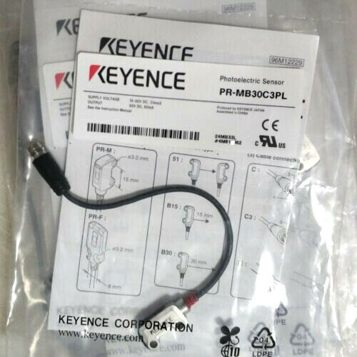 new 1PC Keyence PR-MB30C3PL Photoelectric Sensor Switch PRMB30C3PL - KEYENCE