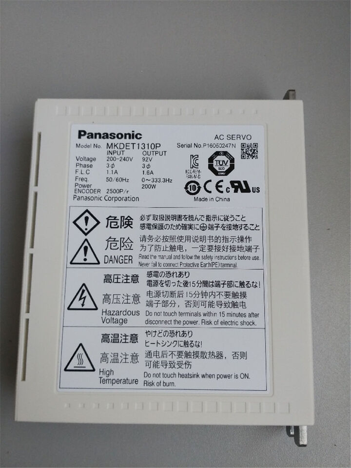 new One Panasonic AC Servo Drive MKDET1310P In Box ping - PANASONIC