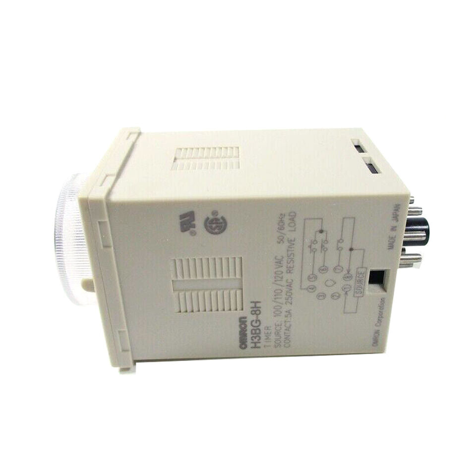 new Omron H3BG-8H 220VAC Time Relay One H3BG8H - OMRON