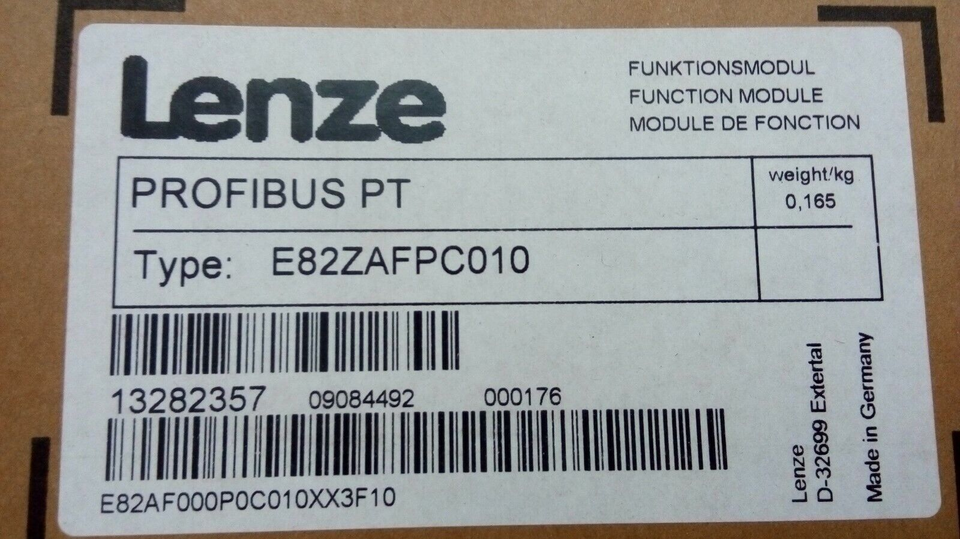 new 1PC  Lenze E82ZAFPC010 Function Module In Box ping