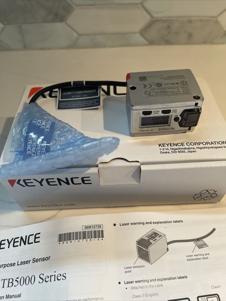 New 1PC LR-TB5000CL Laser Sensor Ping System for industrial automation and control - KEYENCE