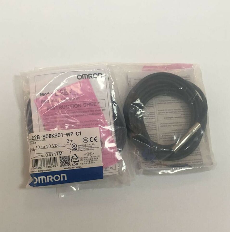 new Omron E2B-S08KS01-WP-C1 Proximity Sensor One E2BS08KS01WPC1 - OMRON