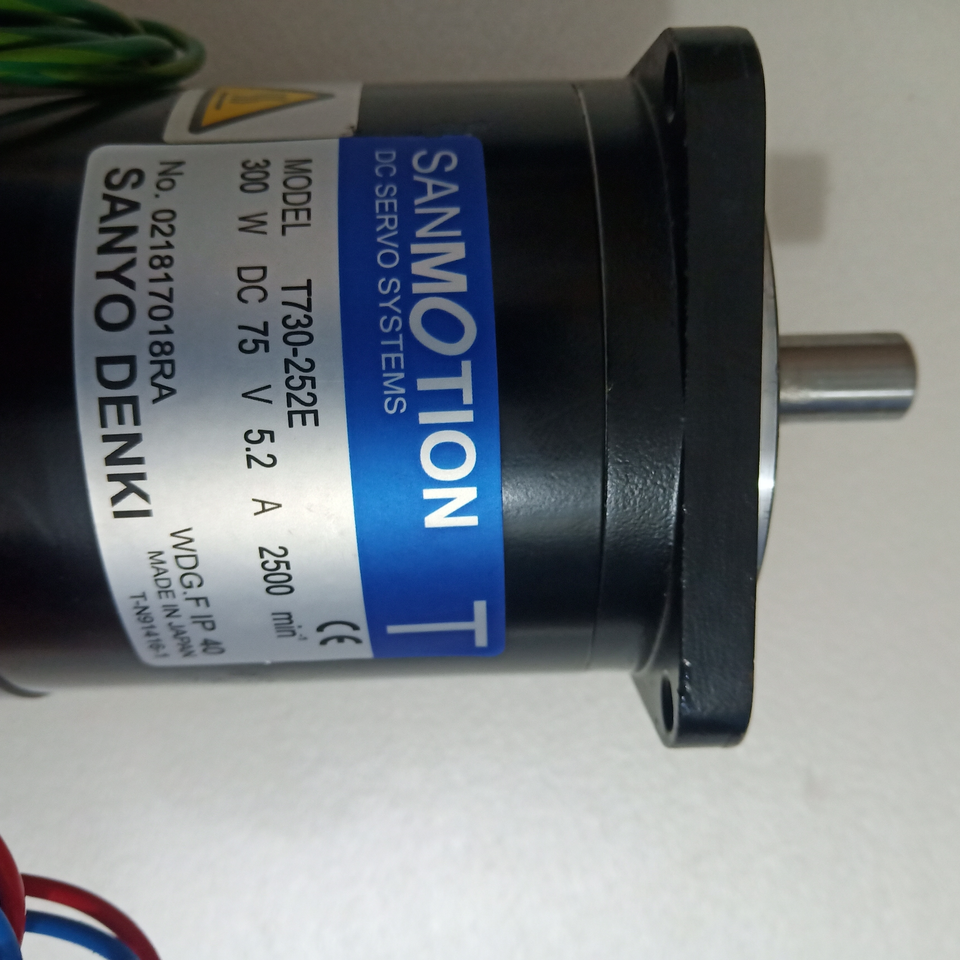 new 1PC  SANYO T730-252E Servo Motor T730252E ping