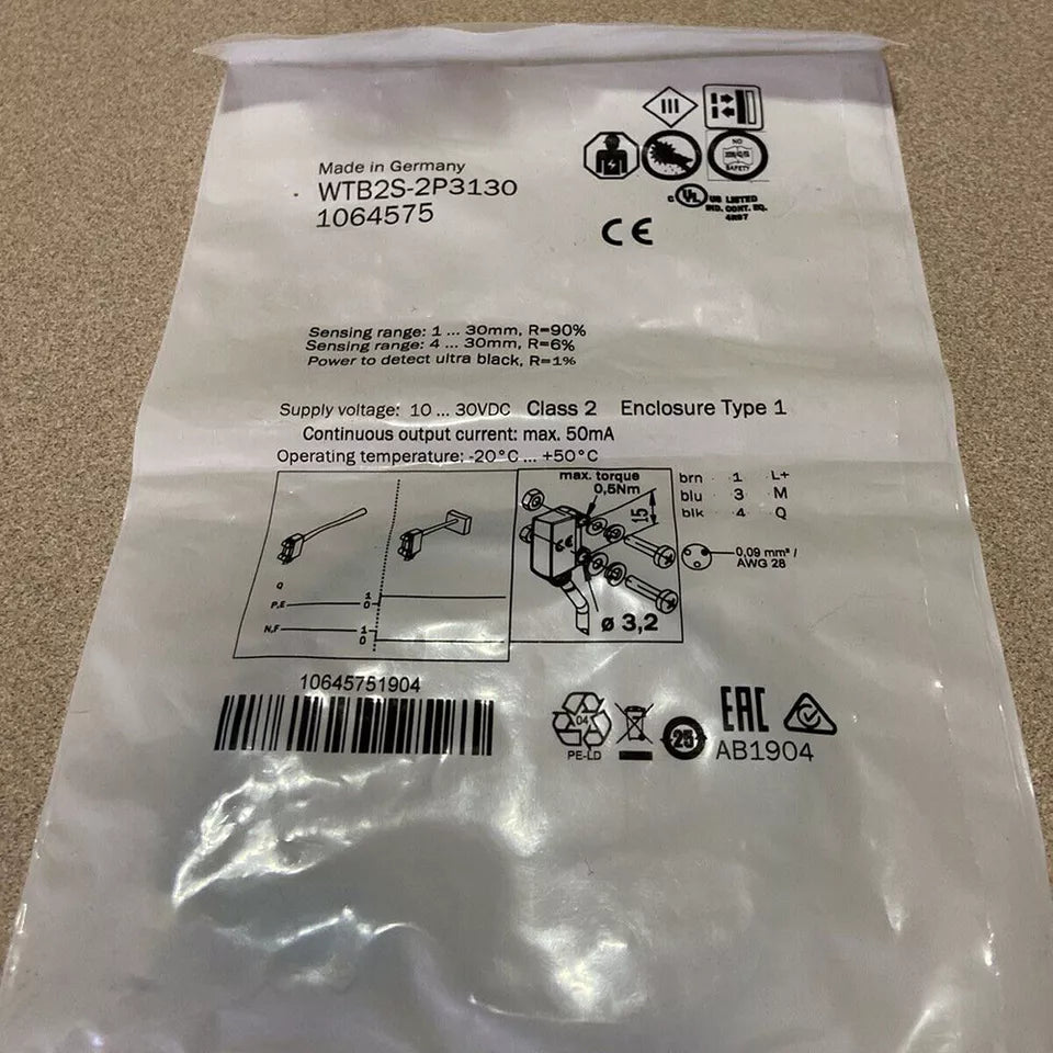 new 1PC Sick WTB2S-2P3130 Photoelectirc Sensor WTB2S2P3130 - SICK