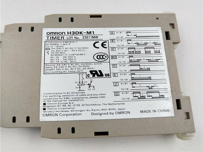new Omron H3DK-M1 Timer Relay One H3DKM1 - OMRON