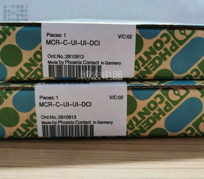 new One PHOENIX CONTACT MCR-C-UI-UI-DCI 2810913 In Box ping - PHOENIX CONTACT