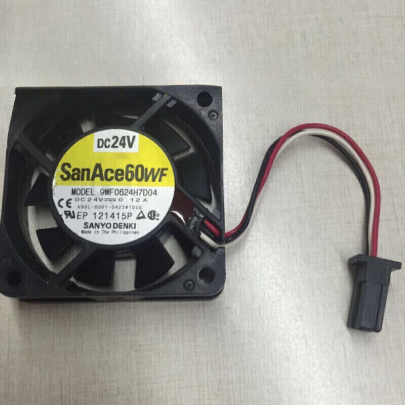 new 1Pcs For A90L-0001-0423 Cooling Fan 9WF0624H7D04 24V 0.12A 3 Pin - KOEED