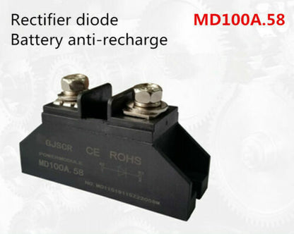 new 100A MD100A.58 power module with heat sink Anti-reverse charge rectifier diode - POWERTECH