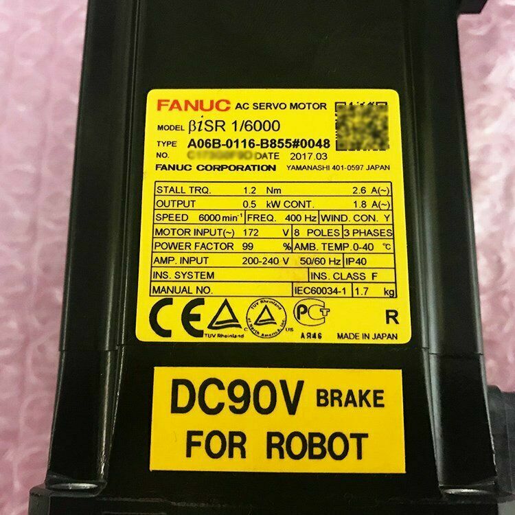 new 1PC  FANUC A06B-0116-B855#0048 Servo Motor In Box ping