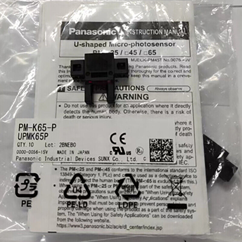 new Panasonic PM-K65-P Photoelectric Switch 1PC  PMK65P