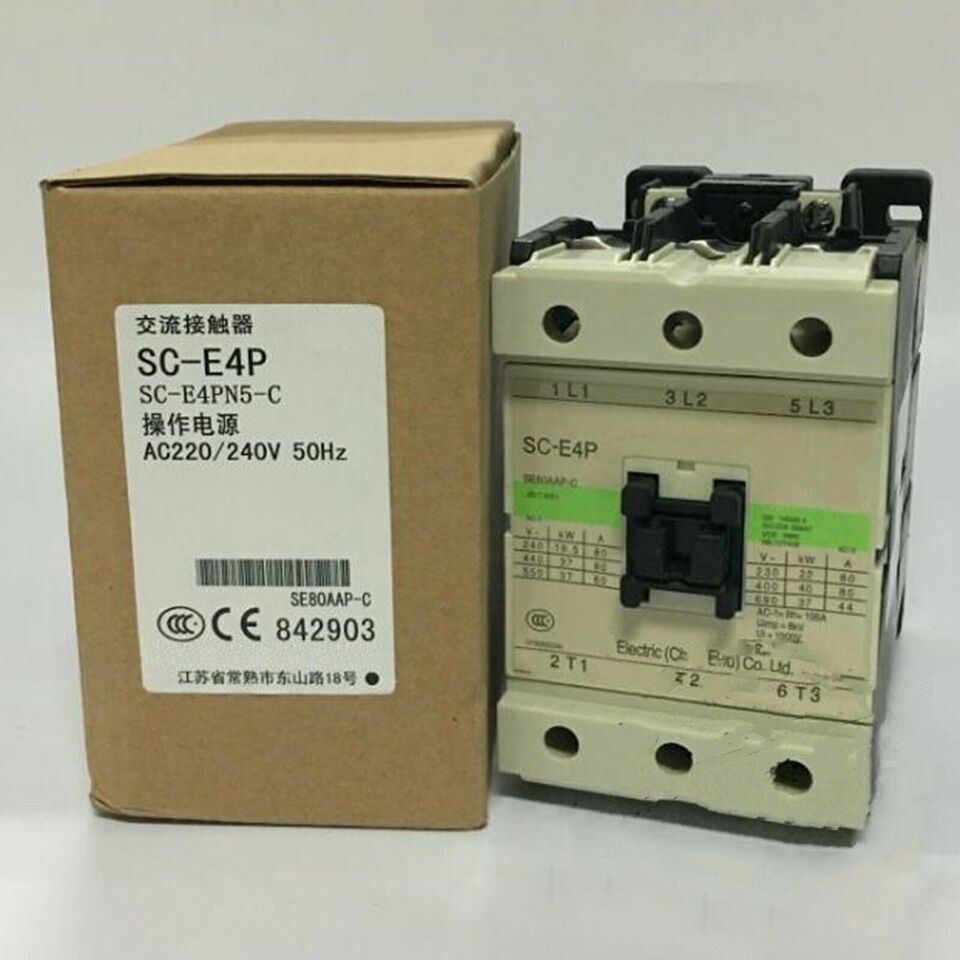 new Fuji SC-E4P AC220V Contactor 1PC SCE3P - FUJI