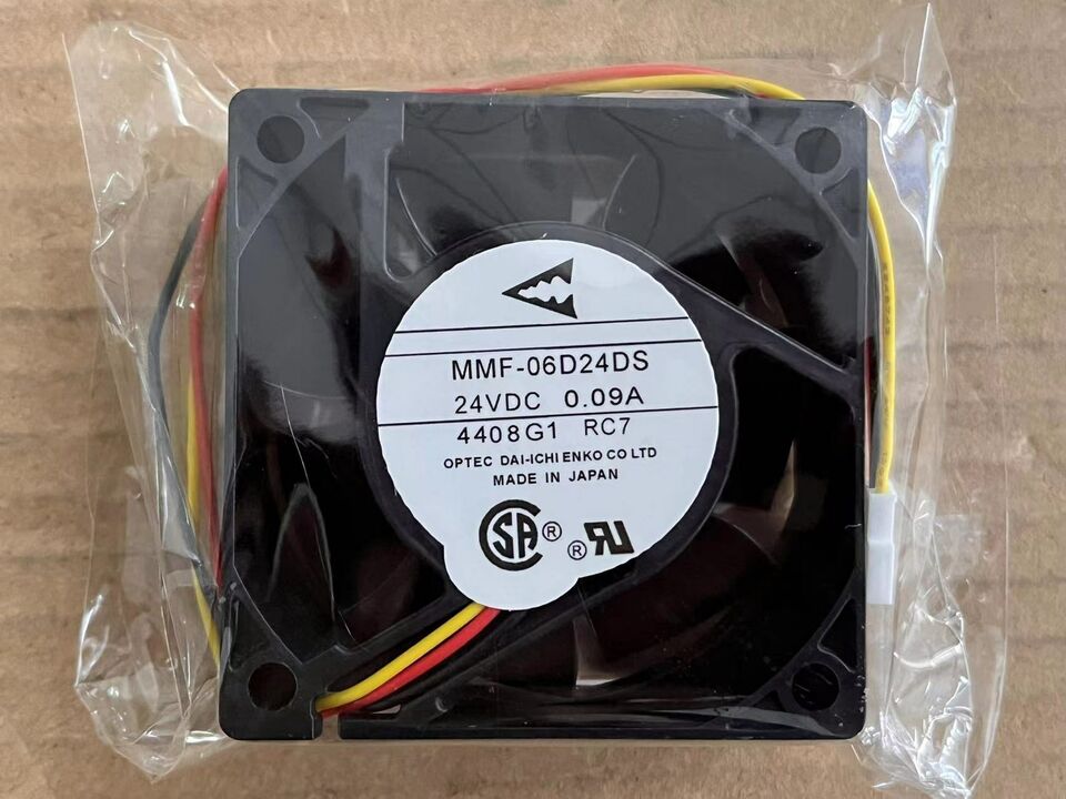 new 1PC MMF-06D24DS-RC7 6025 6CM 24VDC 0.09A 3-pin inverter fan - MMF