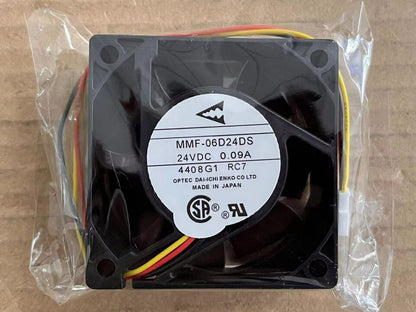 new 1PC MMF-06D24DS-RC7 6025 6CM 24VDC 0.09A 3-pin inverter fan - MMF