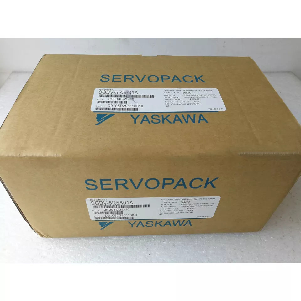 Yaskawa SGDV-5R5A01A Servo Driver 1PC - High-Performance servo control - YASKAWA