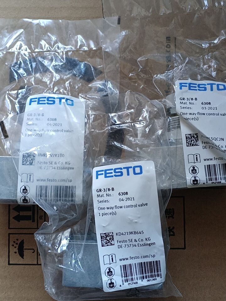 new 1PC FESTO GR-3/8-B 6308 Solenoid Valve GR38B6308 - FESTO