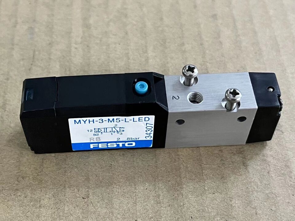 new 1PC  MYH-3-M5-L-LED 34307 for   Solenoid Valve