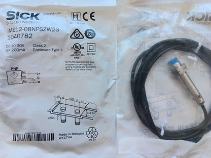 new SICK IME12-08NPSZW2S Proximity Switch One IME1208NPSZW2S - SICK