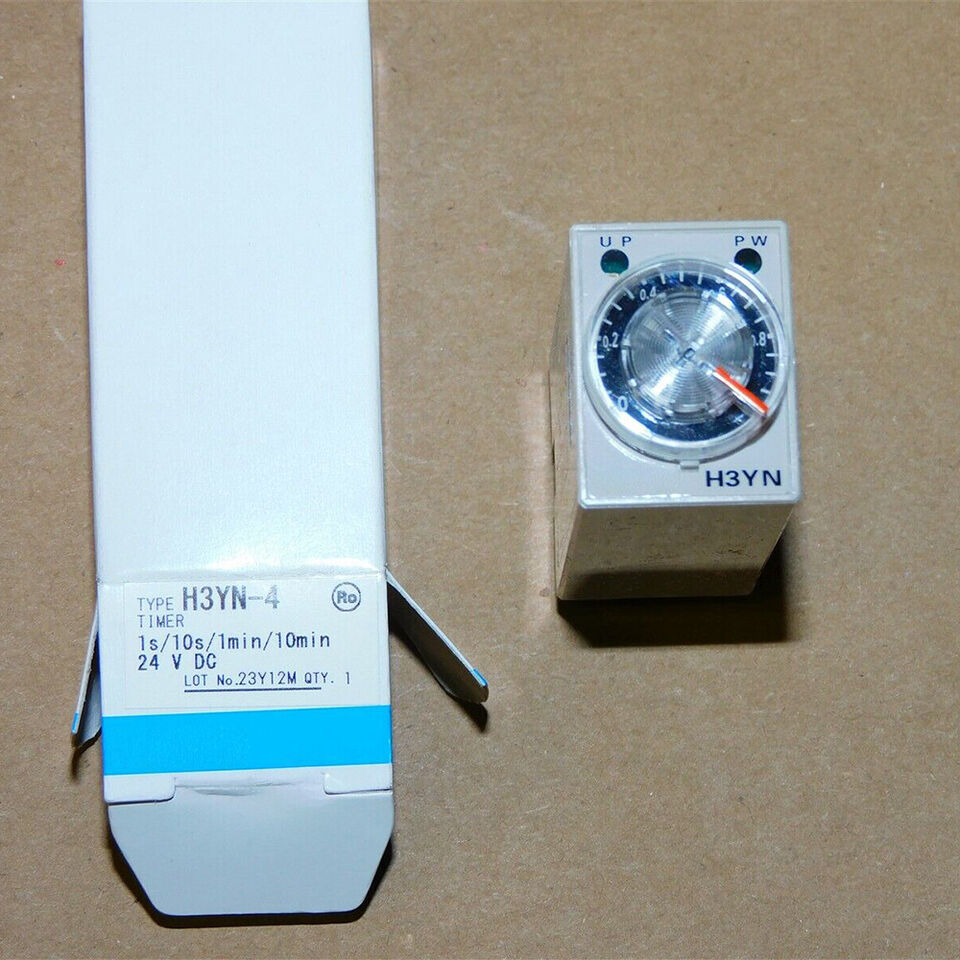 new Omron H3YN-4 24VDC Relay One H3YN4 - OMRON