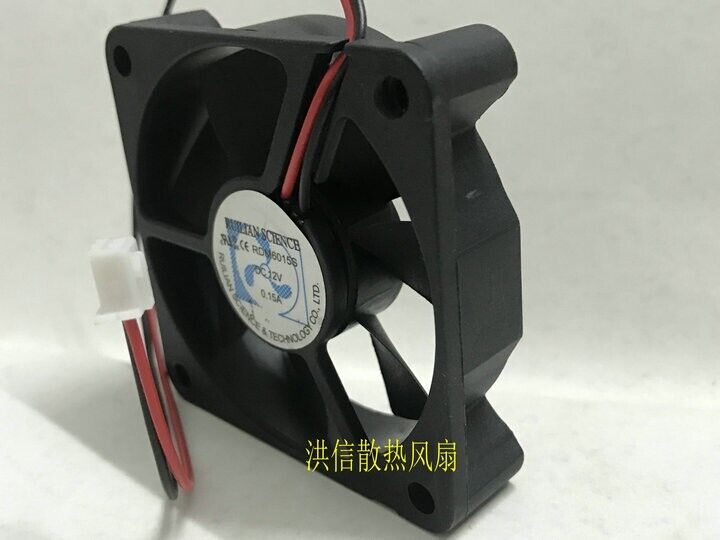 new 1 PCS RDM6015S DC12V 0.15A 60*60*15MM 2wire SCIENCE fan - SCIENCE