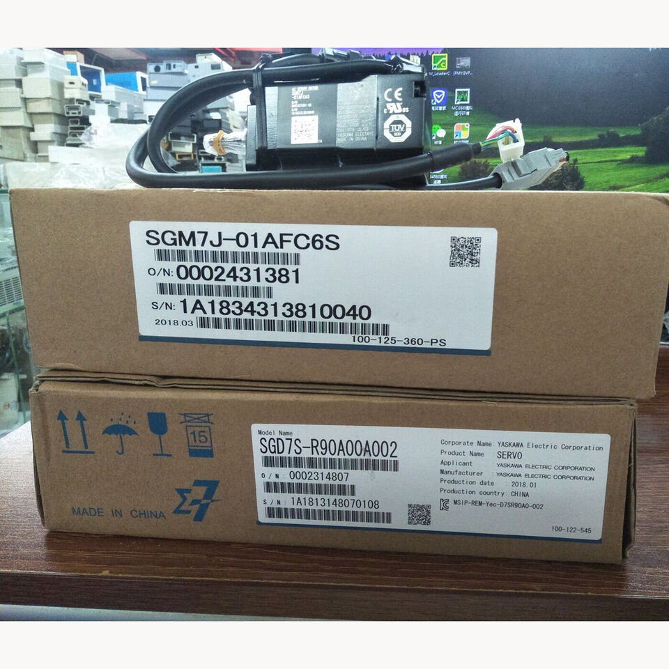 1PC Yaskawa SGM7J-01AFC6S AC Servo Motor In Box - YASKAWA